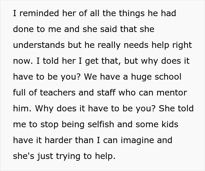 Teen’s Mom Chooses His Bully As Her TA, Boy Cuts Off Mother Completely And Decides To Move Out At 18 - 7