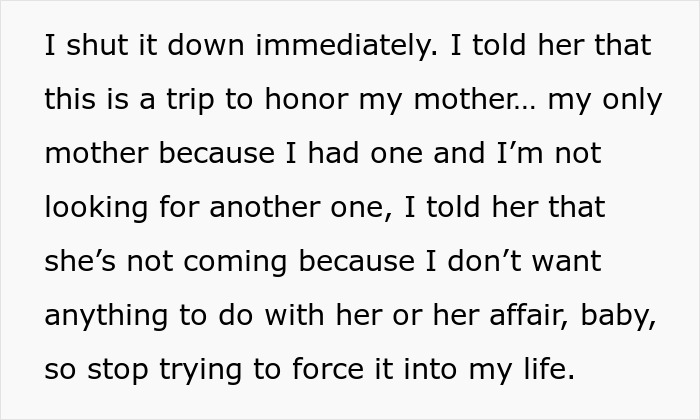 Teen Plans A Trip With Late Mom’s Sister, Loses It When Dad’s New Wife Tries To Take It Over Teen Plans A Trip With Late Mom’s Sister, Loses It When Dad’s New Wife Tries To Take It Over