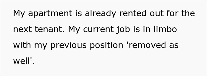 Man Urged To Lawyer Up And Make Company Pay For Making Him Move 1,700 Miles For Nothing