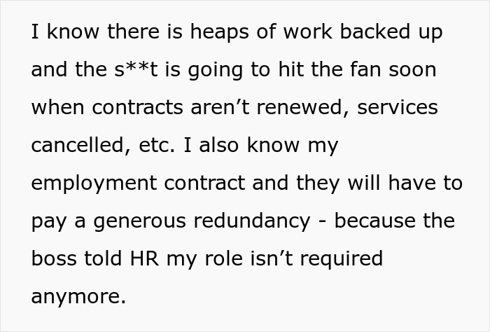 "His Face Goes Pale": New Boss Doesn't Realize The Employee They Fired Will Get $200k "His Face Goes Pale": New Boss Doesn't Realize The Employee They Fired Will Get $200k