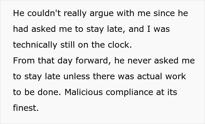 "What Are You Doing?": Boss Shocked Employee Just Reads Book After Being Asked To Stay Late "What Are You Doing?": Boss Shocked Employee Just Reads Book After Being Asked To Stay Late