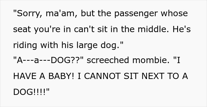 Flight Attendant Loses His Patience With Entitled Mom Who Just "Can't Sit In The Middle"