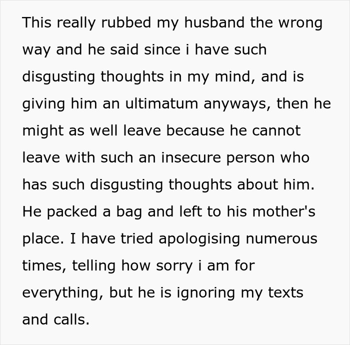 Woman Is Uncomfortable With 18 Y.O. Guest "Making Passes" At Her Husband