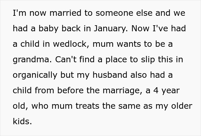 “AITA For Not Letting My Mother Identify As A Grandmother To My Child On Social Media?” “AITA For Not Letting My Mother Identify As A Grandmother To My Child On Social Media?”