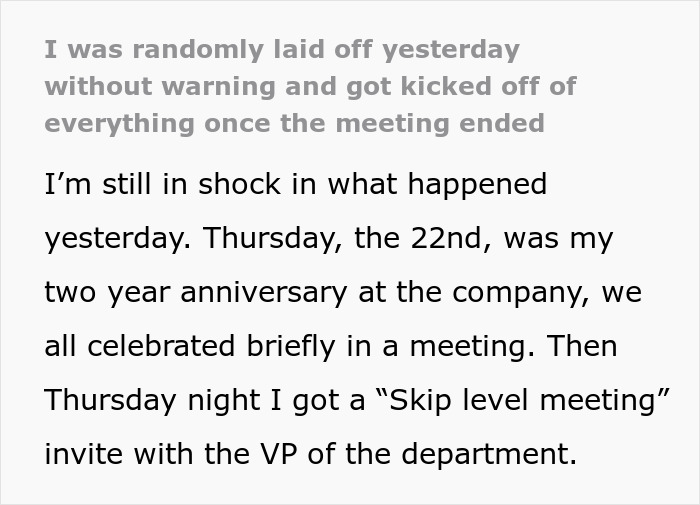 “Never Be Loyal To Your Employer”: Employee Loses The Job She’s Had For 2 Years In 15 Minutes “Never Be Loyal To Your Employer”: Employee Loses The Job She’s Had For 2 Years In 15 Minutes