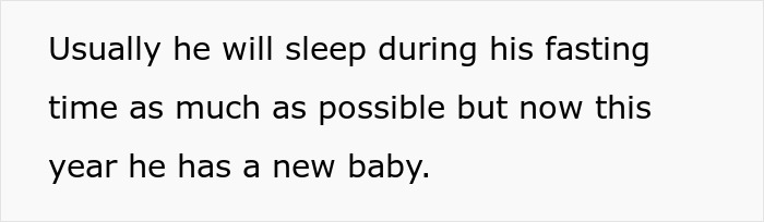 Man Loses Patience Mid-Ramadan Fast, Wife Gives Him An Ultimatum After Baby Becomes A Target