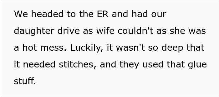 "AITA For Wanting To Divorce My Wife Because She Caused Me To Go To The ER?" "AITA For Wanting To Divorce My Wife Because She Caused Me To Go To The ER?"