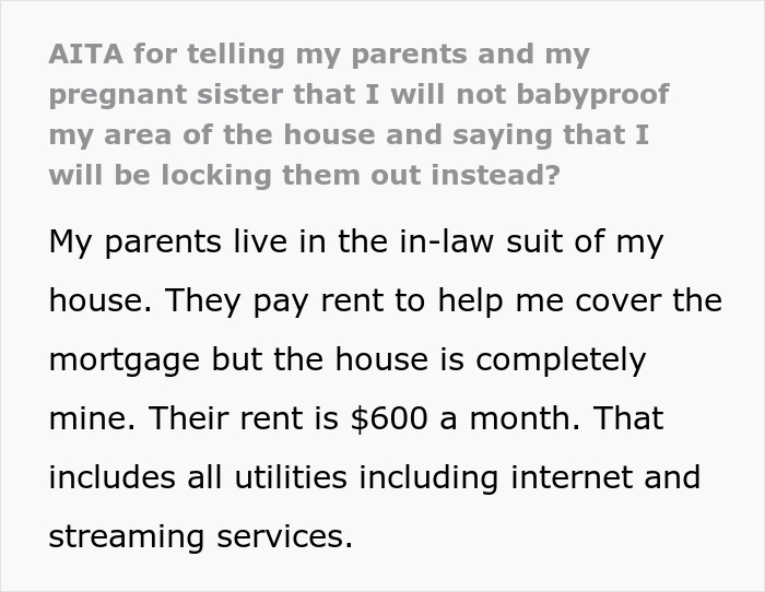 Woman Accommodates Parents To Help Out, They Invite Her Pregnant Sister To Live With Them