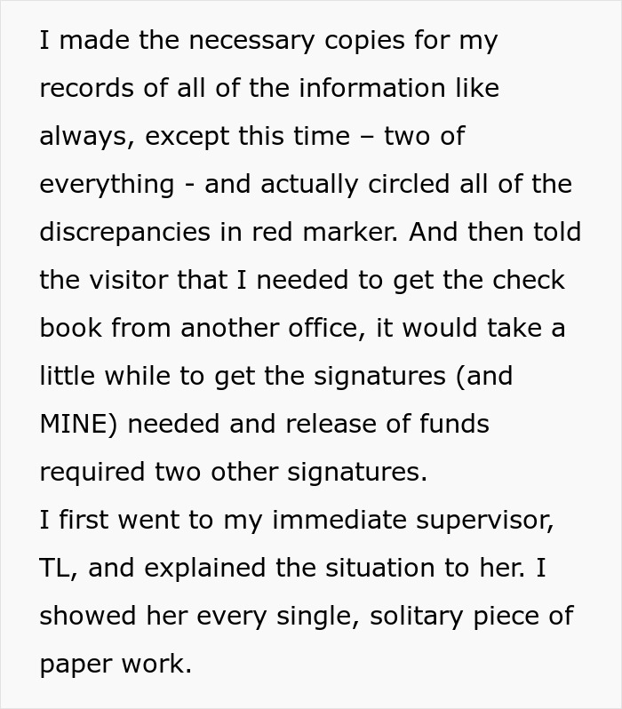 A Woman Does The Job The Boss’s Way, Keeps The Receipt For Their Mistake When It Backfires - 11