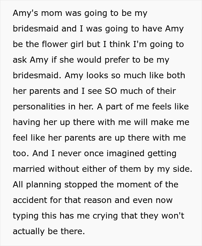 11 Y.O. Wonders If Childfree Godmother Who Adopted Her After Parents Died Will End Up Hating Her 11 Y.O. Wonders If Childfree Godmother Who Adopted Her After Parents Died Will End Up Hating Her