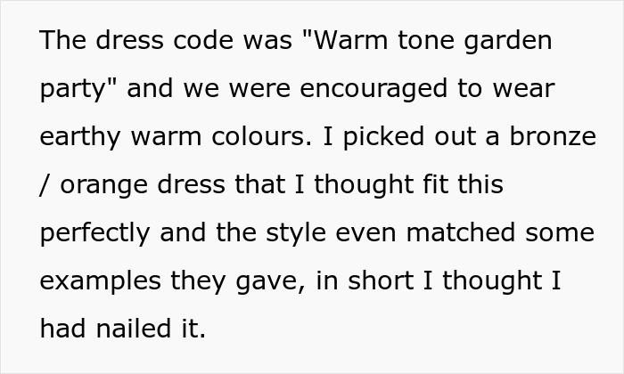 Woman Asks If Her Dress Was Really Inappropriate After Bride Makes A Scene