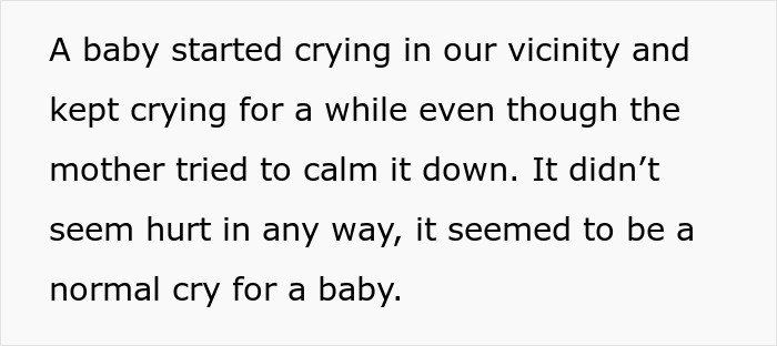 “AITA For Ignoring A Crying Baby In A Restaurant And Continuing To Enjoy My Dessert?” “AITA For Ignoring A Crying Baby In A Restaurant And Continuing To Enjoy My Dessert?”