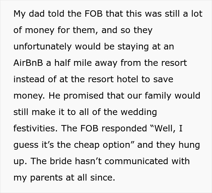 Tensions Run High As Family Is Accused Of Being “Cheap” For Refusing To Fund $37k Dinner Tensions Run High As Family Is Accused Of Being “Cheap” For Refusing To Fund $37k Dinner