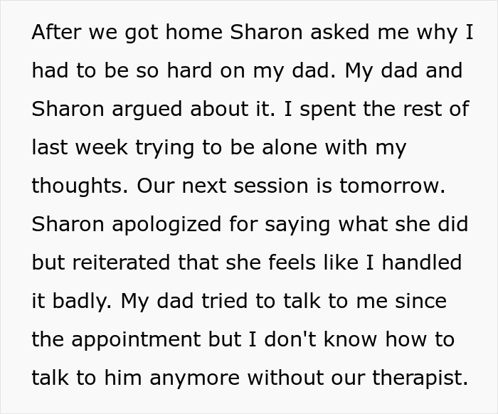 Dad Is Crushed After Daughter Calls Him Out For Abandoning Her In Favor Of His New Marriage