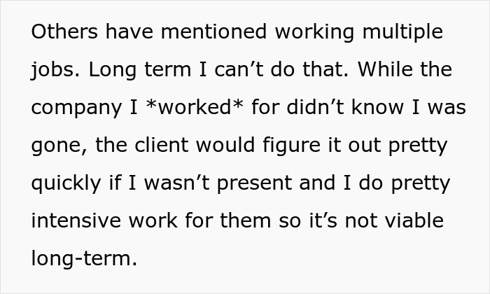 Person Gets Fired, Is Asked Why Their Project Isn't Completed Two Months Later - 19