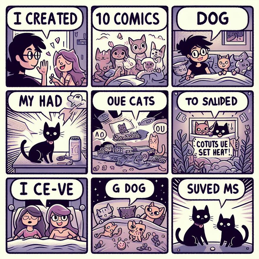 "Fur-Tastic Tales: A Journey Through The Fluffy World Of Cat Comics And Heartwarming Dog Courage"