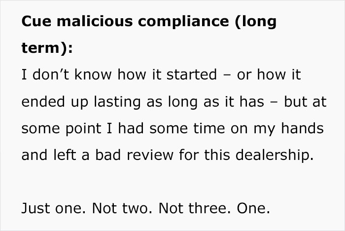 &ldquo;Nearly 3.5k Total Reviews&rdquo;: Car Dealership Tries To Bait And Switch The Wrong Customer