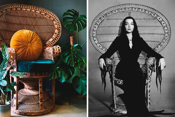 I Found A Morticia Chair