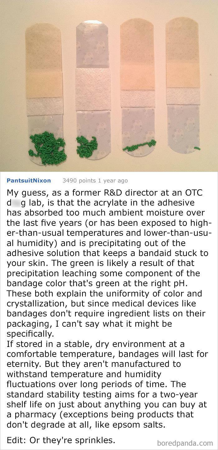 Green Alien Thing That Grew On My Band Aid. What Is This Thing?