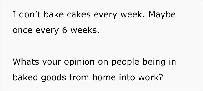 Woman Treats Her Colleagues With Home-Baked Goods, Two Of Them Threaten To Report Her To HR - 8
