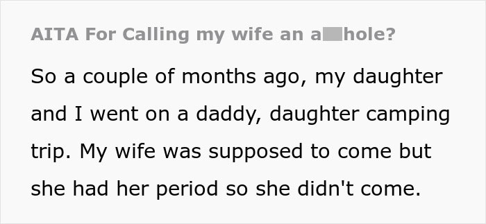 &ldquo;[Am I The Jerk] For Calling My Wife A Jerk After She Bailed Off A Family Trip&rdquo;