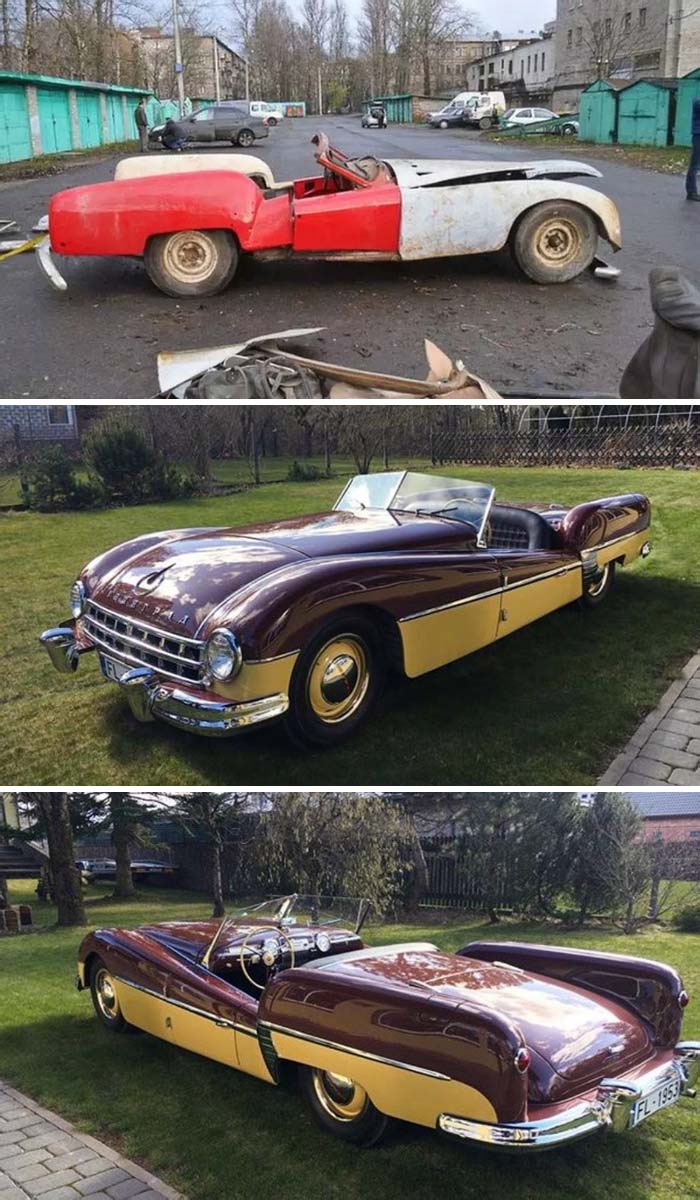 Arkady Babich's Homemade Convertible "Leningrad" Has Been Restored ⁠