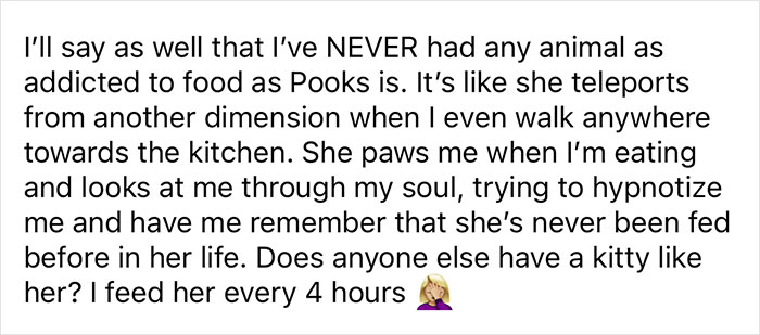 Woman Says The Bond With Her Cat Was Strengthened After The Cat Sneakily Consumed Her Toe