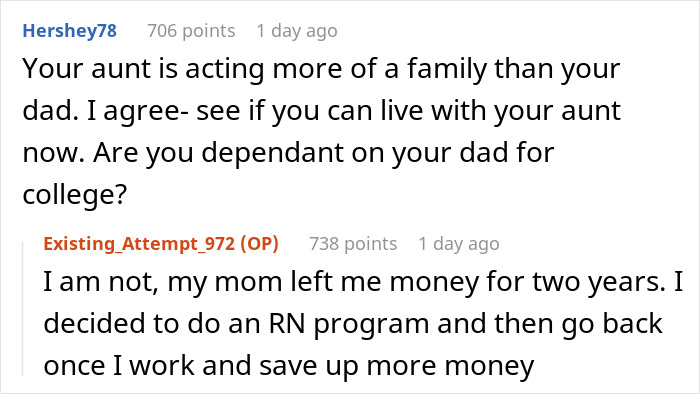 Dad Demands Daughter Take Spoiled Stepsister On Her Graduation Trip, She Moves Out Instead Dad Demands Daughter Take Spoiled Stepsister On Her Graduation Trip, She Moves Out Instead