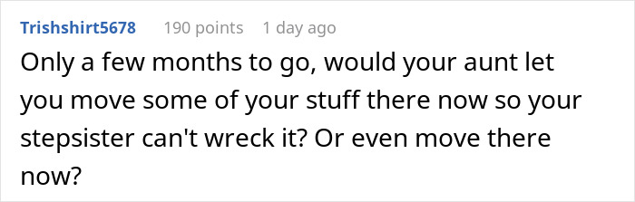 Dad Demands Daughter Take Spoiled Stepsister On Her Graduation Trip, She Moves Out Instead Dad Demands Daughter Take Spoiled Stepsister On Her Graduation Trip, She Moves Out Instead