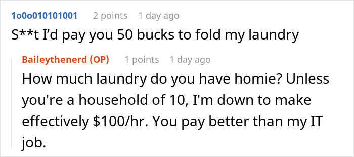 Family Tradition: Whoever Unloads The Dryer Keeps What's In The Pockets, It Backfires