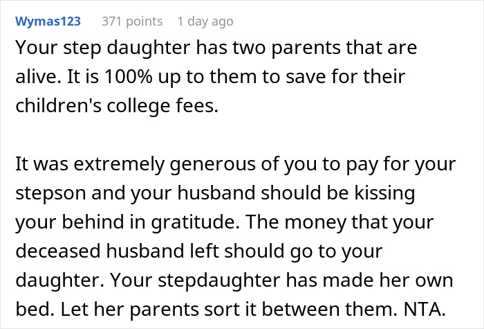 Teen Treats Her Stepmom With Hostility, Is Surprised When She Refuses To Cover Her College Tuition