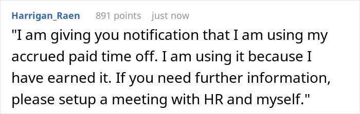 Boss Demands Workers Tell Every Single Thing They’re Doing During A Vacation, Gets Called A Menace Boss Demands Workers Tell Every Single Thing They’re Doing During A Vacation, Gets Called A Menace