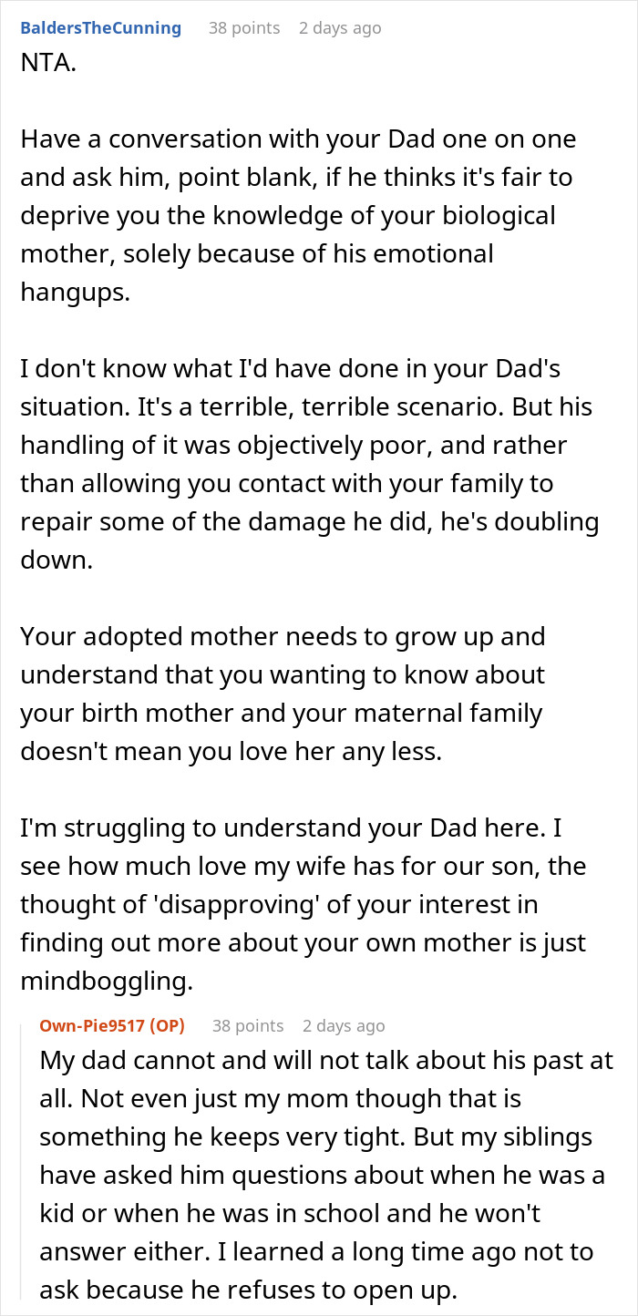 Bitter Teen Goes Against Dad's Wishes To Spend Time With Late Bio Mom's Family, Drama Ensues