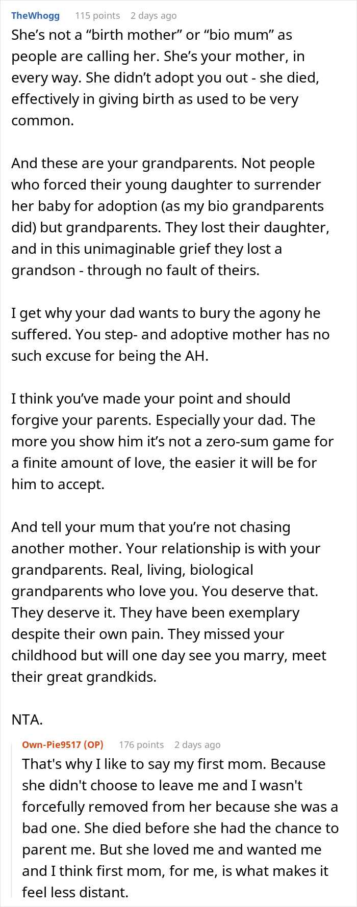 Bitter Teen Goes Against Dad's Wishes To Spend Time With Late Bio Mom's Family, Drama Ensues