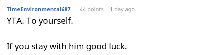 New Mom Asks If She’s Wrong For Letting Herself Go After Husband Confesses He Wants To Cheat New Mom Asks If She’s Wrong For Letting Herself Go After Husband Confesses He Wants To Cheat