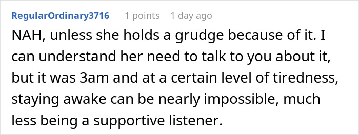 Woman Gets Upset When Her Boyfriend Can’t Stay Up At 3AM To Console Her Woman Gets Upset When Her Boyfriend Can’t Stay Up At 3AM To Console Her