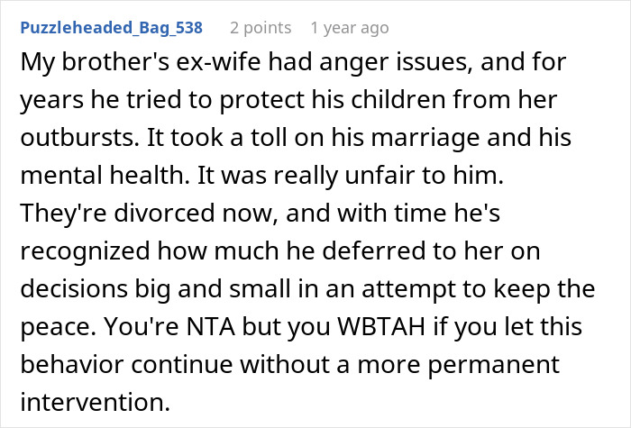 Dad Gets A Wake-Up Call After People Tell Him Wife's "Bad Days" Are Not For Him To Manage