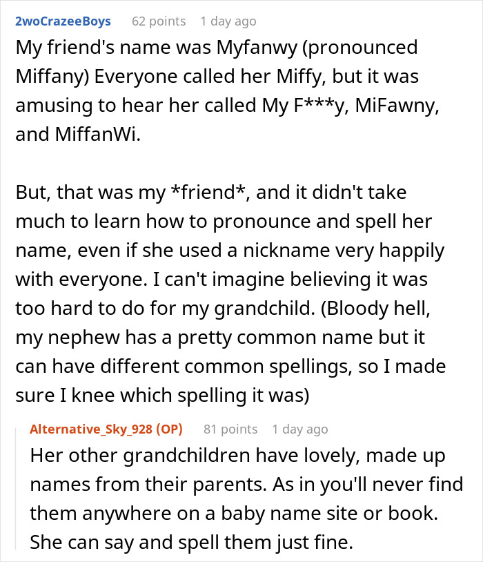 MIL Refuses To Learn To Even Spell Baby&rsquo;s Name, Refuses To Write It As It&rsquo;s Not &lsquo;Normal&rsquo;