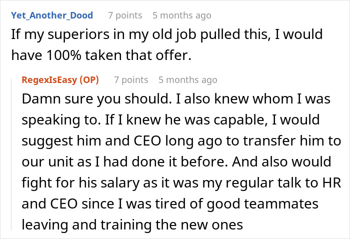 Guy Gets Called Out Over Big Salary, Puts Coworker In His Place