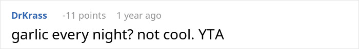 &ldquo;Am I The Jerk For Refusing To Alter My Cooking Habits At Home For A Neighbor?&rdquo;