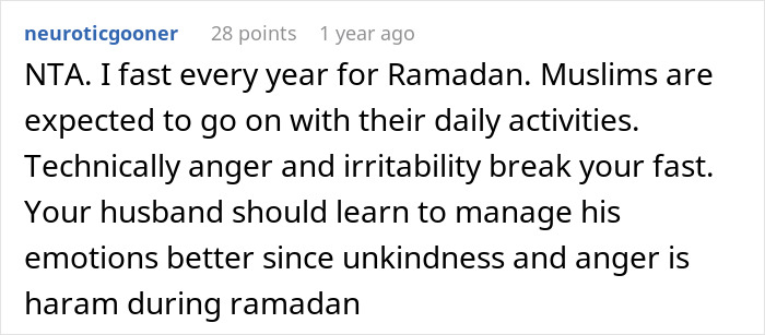 Man Loses Patience Mid-Ramadan Fast, Wife Gives Him An Ultimatum After Baby Becomes A Target