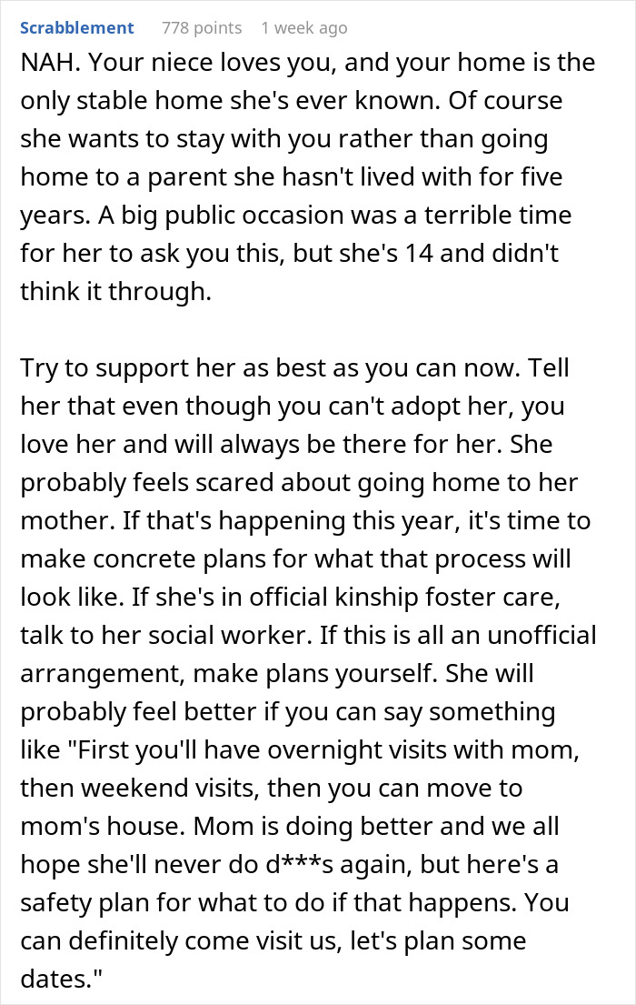 Family Drama Ensues After Niece Gives Woman Adoption Papers As A Surprise And She Rejects Them