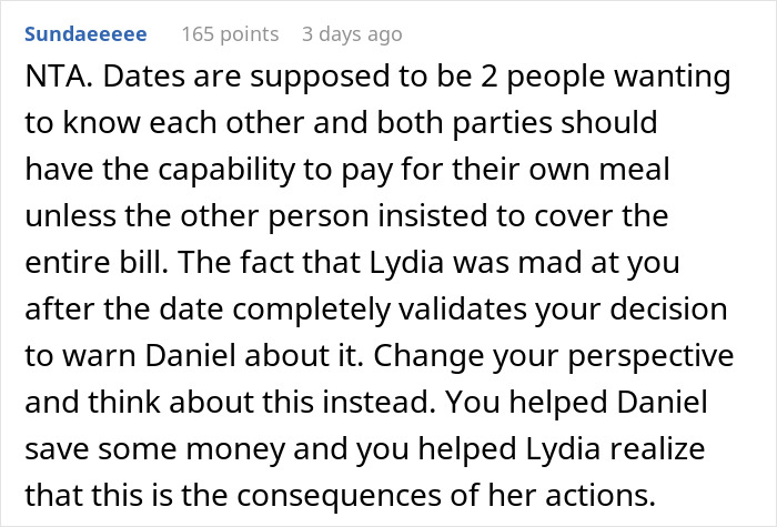Woman's Attempt To Score Free Dinner On Date Ends In Embarrassment As He Got Warned Beforehand