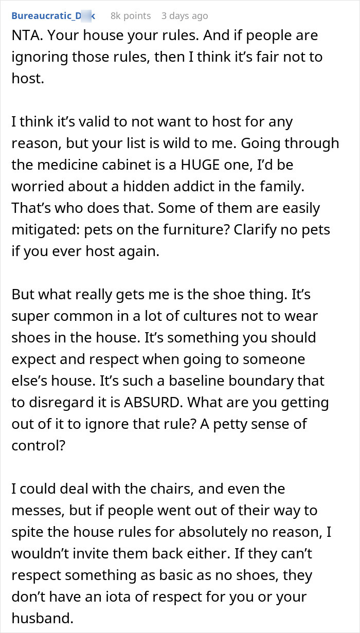 &ldquo;Hated Every Second Of It&rdquo;: Couple Refuse To Host Family Ever Again After What They Did 