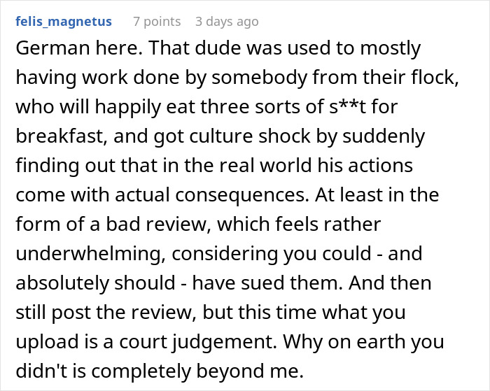 Church Demands Tradesman Take Down A Review Or Get Sued, He Shuts Them Down With Another Review Church Demands Tradesman Take Down A Review Or Get Sued, He Shuts Them Down With Another Review