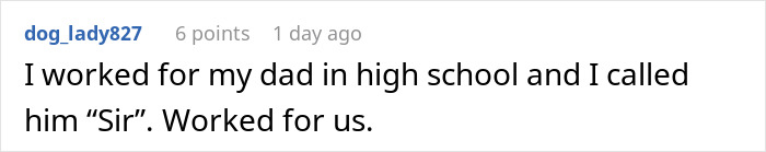 "Figure It Out": Son Calls His Dad 'Boss' For 20 Years As Malicious Compliance
