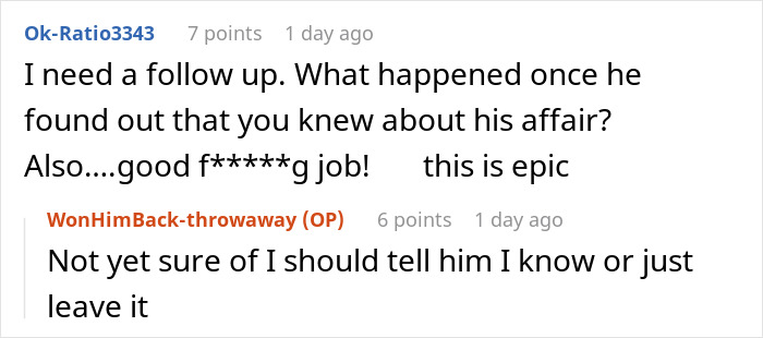 Husband Leaves Mistress After Wife Starts Acting Exactly How He Wants, Doesn’t Know It’s A Plan Husband Leaves Mistress After Wife Starts Acting Exactly How He Wants, Doesn’t Know It’s A Plan