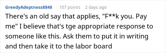 Employee Tired Of Bossy Coworker Demanding He Come To Work On Day Off, Escalates The Issue To CEO Employee Tired Of Bossy Coworker Demanding He Come To Work On Day Off, Escalates The Issue To CEO