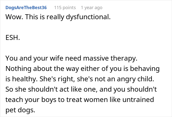 Dad Gets A Wake-Up Call After People Tell Him Wife's "Bad Days" Are Not For Him To Manage
