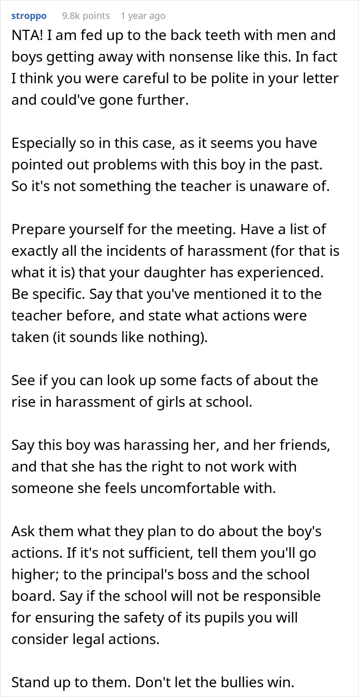 Pupil Keeps Harassing Female Classmates, Teacher Pays No Heed, Mom Shuts It Down With Other Parents - 23